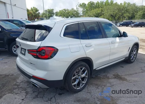 2024 BMW X3 Sdrive30I из США, поврежденный, VIN 5UX43DP03R9T83445